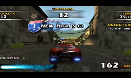 Burnout Dominator PPSSPP ISO